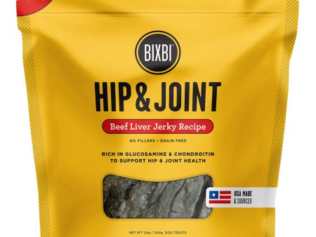 Bixbi Hip & Joint Jerky Beef Liver Dog Treats For Discount