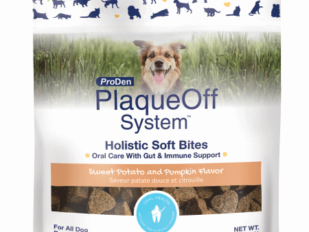 ProDen PlaqueOff System Holistic Soft Bites for Oral Care, Gut & Immune Support for Dogs - 6 oz Fashion