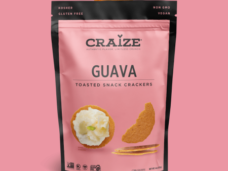 CRAIZE GUAVA CRACKER CRISPS (4OZ) For Discount