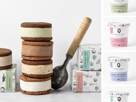 4-Pack Superfood Gelato Pints + 6-Pack Superfood Cookie Sandwiches Online Hot Sale