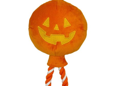 Huxley & Kent Jack O Lantern Safety Pop Dog Toy Online now