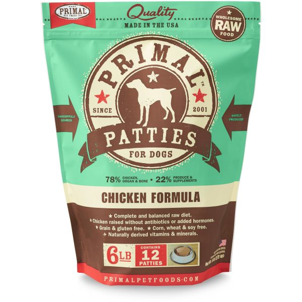 Primal Raw Dog Chicken 6 lbs For Sale