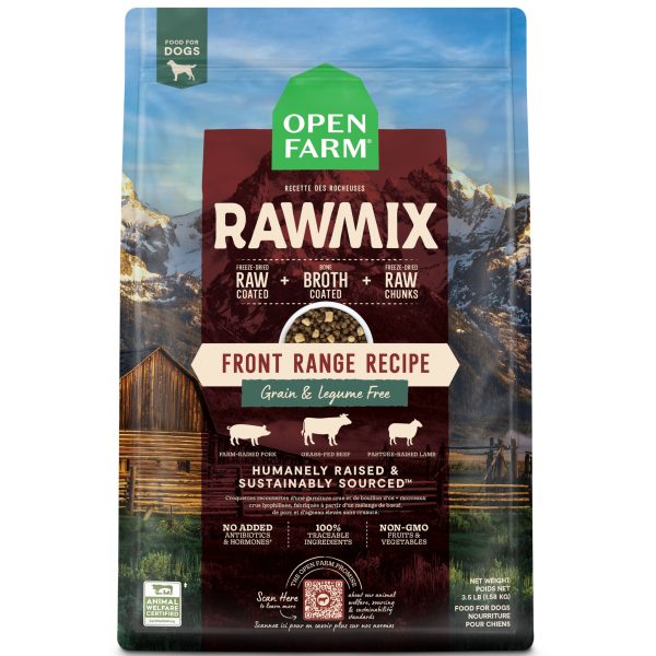 Open Farm Raw Mix Grain-Free Dog Front Range Online Hot Sale