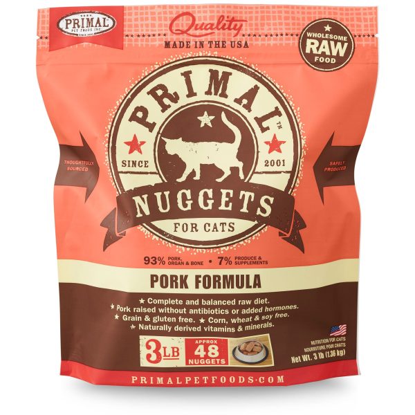 Primal Raw Cat Pork 3 lbs Online Hot Sale