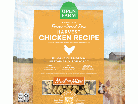 Open Farm Freeze-Dried Morsels Dog Chicken 22 oz For Cheap