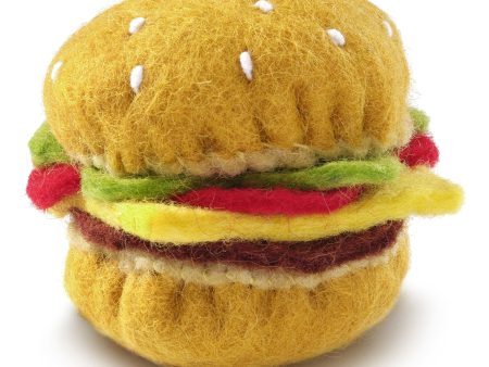 The Foggy Dog Hamburger Cat Toy For Cheap