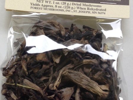 Dried Black Trumpet Mushrooms from Eastern Europe. Online now