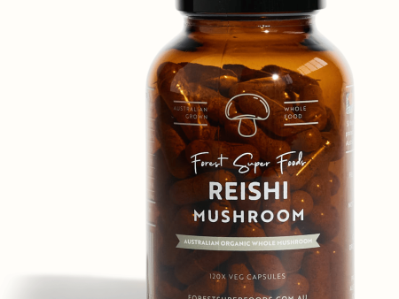 Australian Grown Reishi Mushroom Capsules Online now