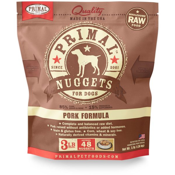 Primal Raw Dog Pork 3 lbs on Sale