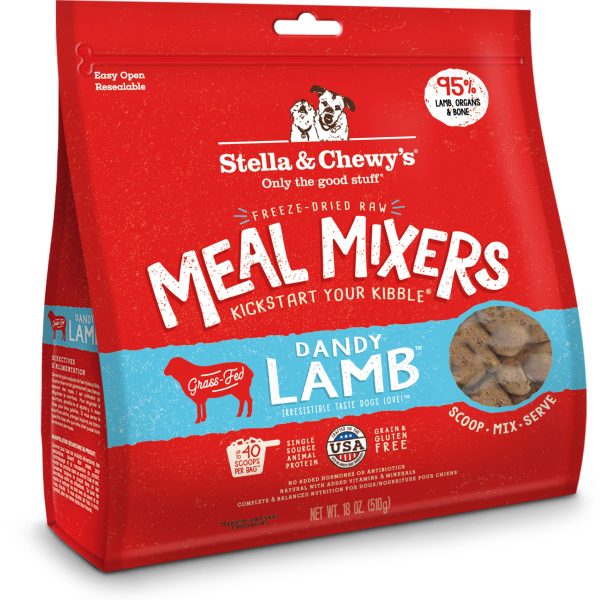 Stella & Chewy s Meal Mixers Lamb Dog Food Topper - 18oz For Sale