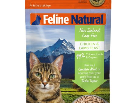 Feline Natural Freeze-Dried Cat Chicken & Lamb Hot on Sale