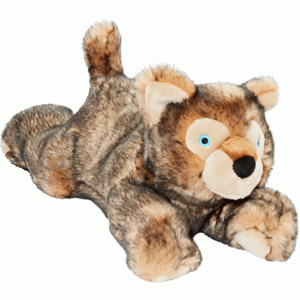 Fluff & Tuff Lobo Wolf Pup Dog Toy Discount