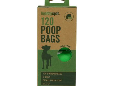 Healthy Spot Scented Poop Bags - 8 Roll Pack Online