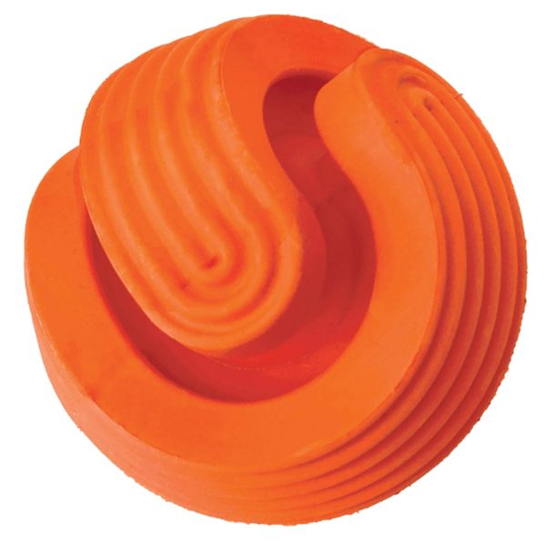 FouFou Dog Tuff-X Bouncer Dog Toy - Orange on Sale