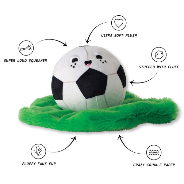 Fringe Just Kick It Soccer Dog Toy Discount