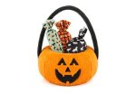 P.L.A.Y. Howl-o-ween Treat Pumpkin Basket Plush Dog Toy Online now