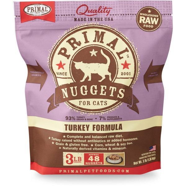 Primal Raw Cat Turkey 3 lbs Cheap