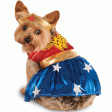 Rubie s Pet Shop Boutique Dog Wonder Woman Halloween Costume For Cheap