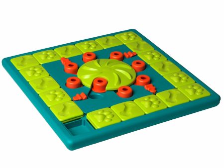 Nina Ottosson Multipuzzle Dog Toy - Green & Blue Online Hot Sale