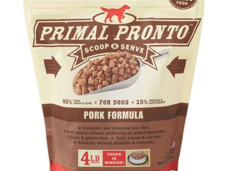 Primal Pronto Dog Pork 4 lbs Online Hot Sale