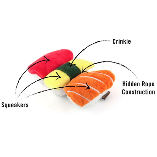 P.L.A.Y. International Classic Sushi Dog Toy For Sale