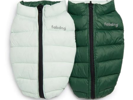 FabDog Reversible Pack n Go Puffer - Green Supply