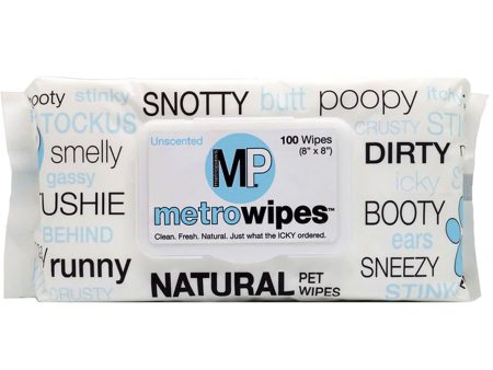 Metro Paws Hypo Natural Unscented Grooming Wipes For Cheap