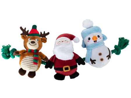 Fringe Christmas Crew Dog Toys Hot on Sale