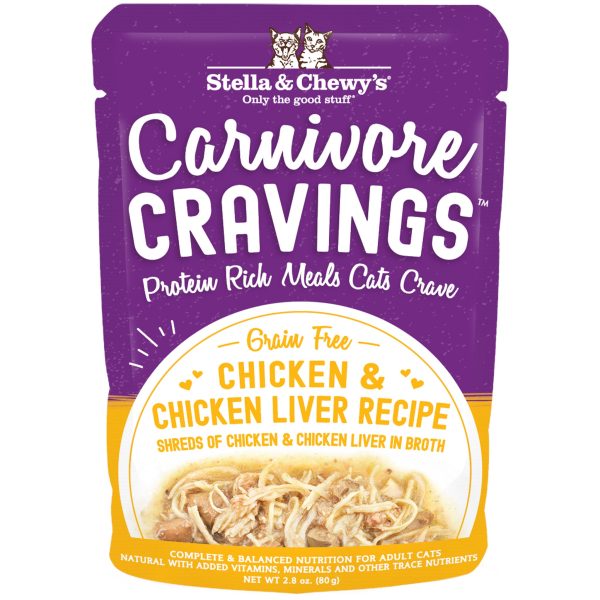 Stella & Chewy s Carnivore Cravings Chicken & Liver Wet Cat Food Online Hot Sale