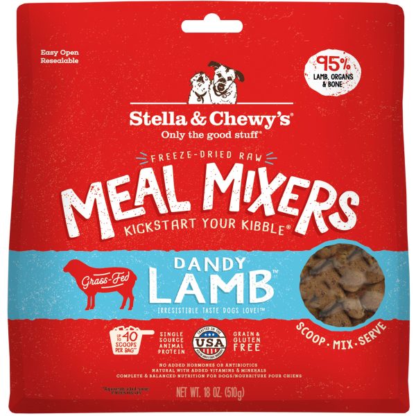 Stella & Chewy s Meal Mixers Lamb Dog Food Topper - 18oz For Sale