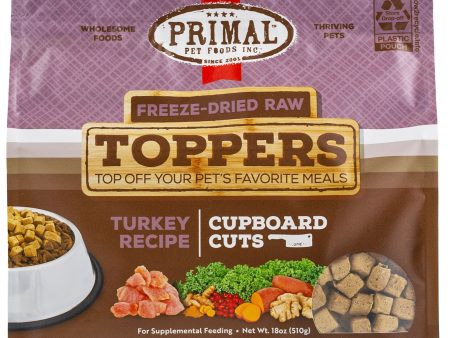 Primal Cupboard Cuts Turkey Dog Food Topper - 18oz Fashion