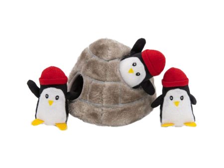 Zippy Paws Penguin Burrow Dog Toy For Discount