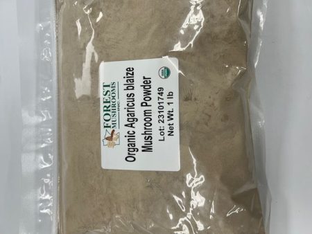 Dried Organic Almond (Agaricus blazei) Mushroom Powder on Sale