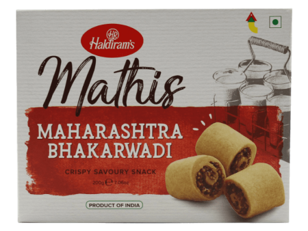 Haldiram s - (BBD 19 02 2025) 200g Mathis Maharasthra Bhakarwadi Online now