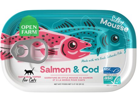 Open Farm Topper Cat Salmon & Cod 3.17 oz Online Sale