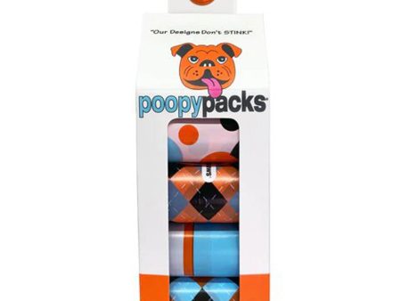 Metro Paws Poopy Pack 8 Rolls - Orange Discount