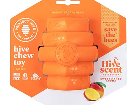 Project Hive Scented Large Chew Dog Toy - Mango For Discount