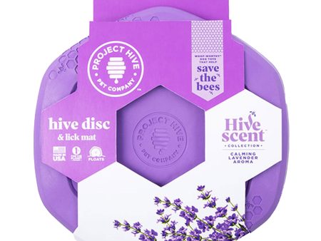 Project Hive Scented Disc Dog Toy - Lavender Supply