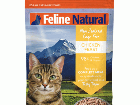 Feline Natural Freeze-Dried Chicken Cat Food - 11 oz For Sale