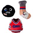 Fringe Go for the Goal Hockey Dog Toys Fashion