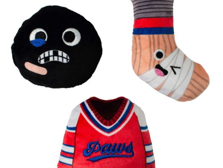 Fringe Go for the Goal Hockey Dog Toys Fashion