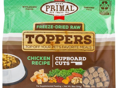 Primal Cupboard Cuts Chicken Dog Food Topper - 18oz For Cheap