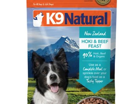 K9 Natural Freeze-Dried Beef & Hoki Feast Dog Food Supply