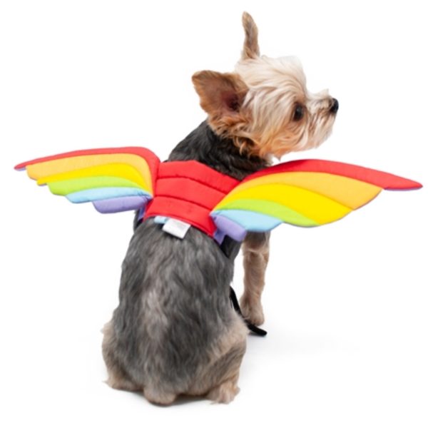 Dogo Pet Fashions Rainbow Wings Dog Costume Cheap