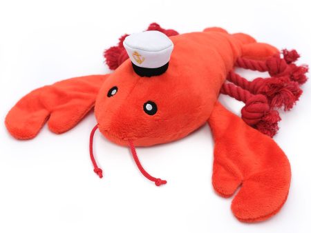 Zippy Paws Luca Lobster Dog Toy For Sale