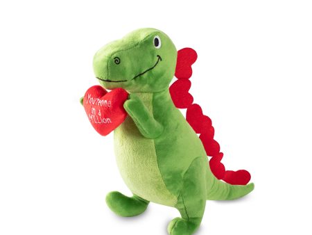 Fringe Rex w Hearts Dog Toy For Cheap