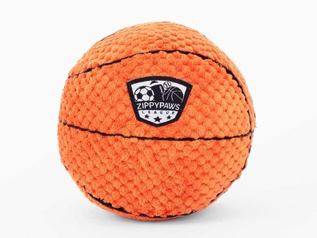 Zippy Paws Basketball Dog Toy on Sale