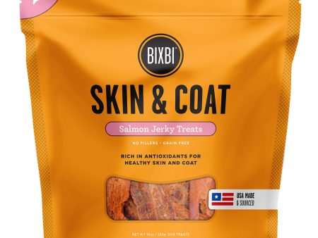 Bixbi Skin & Coat Jerky Salmon Dog Treats Sale