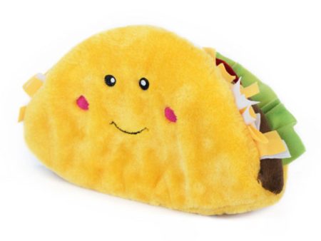 Zippy Paws NomNomz Taco Dog Toy Online now