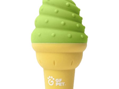 GF Pet Ice Cream Cone Dog Toy - Lime Online now